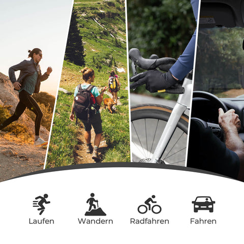 ROCKBROS Fahrradhandschuhe Touchscreen-fähig mit SBR-Polsterung - RIDERS GONNA RIDE®