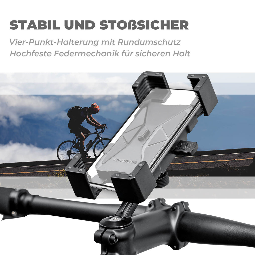 Fahrrad Handyhalterung 360° Drehbar für Handy 4.5~7.2" - RIDERS GONNA RIDE®