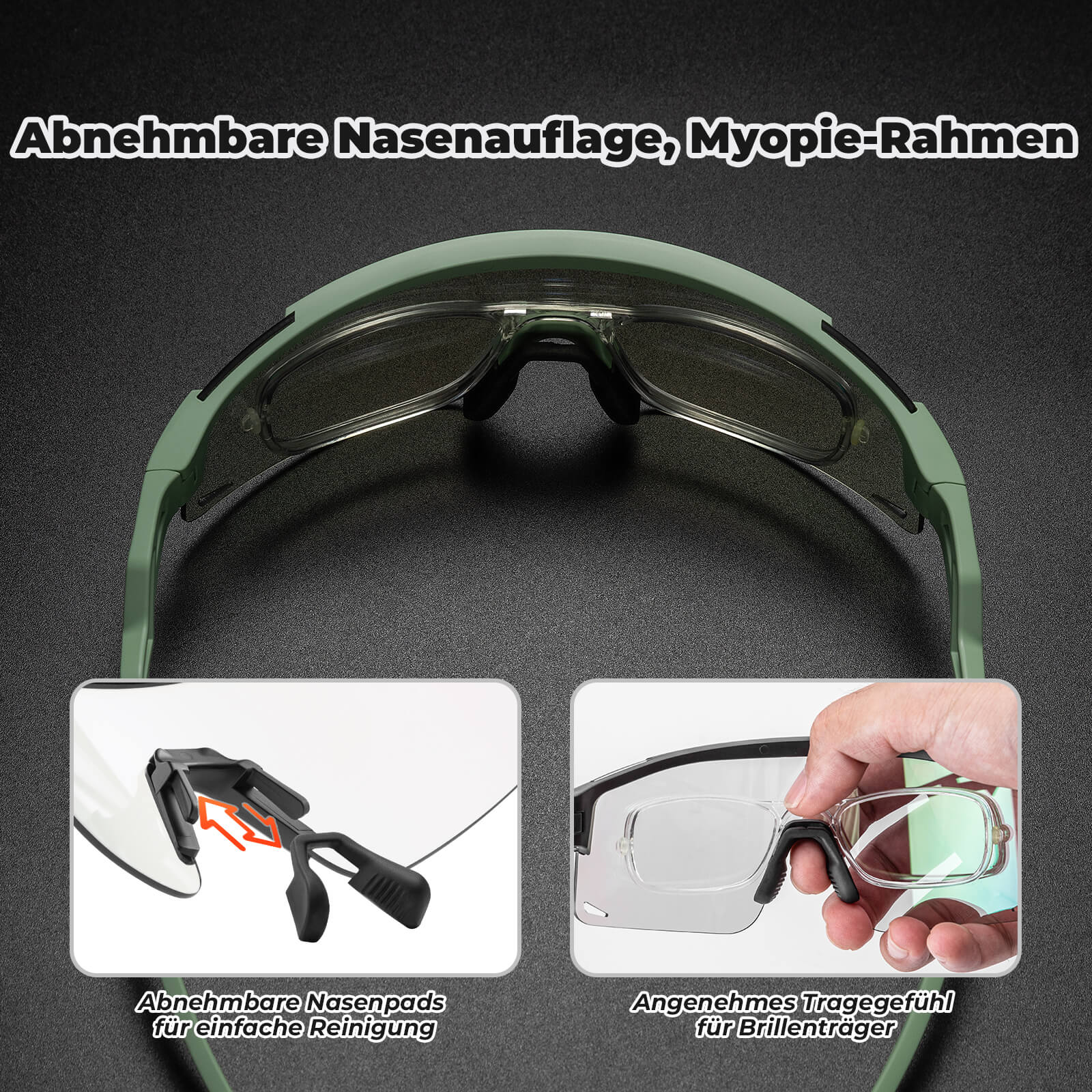ROCKBROS Fahrradbrille Selbsttönend/Polarisiert Winddicht UV-Schutz - RIDERS GONNA RIDE®