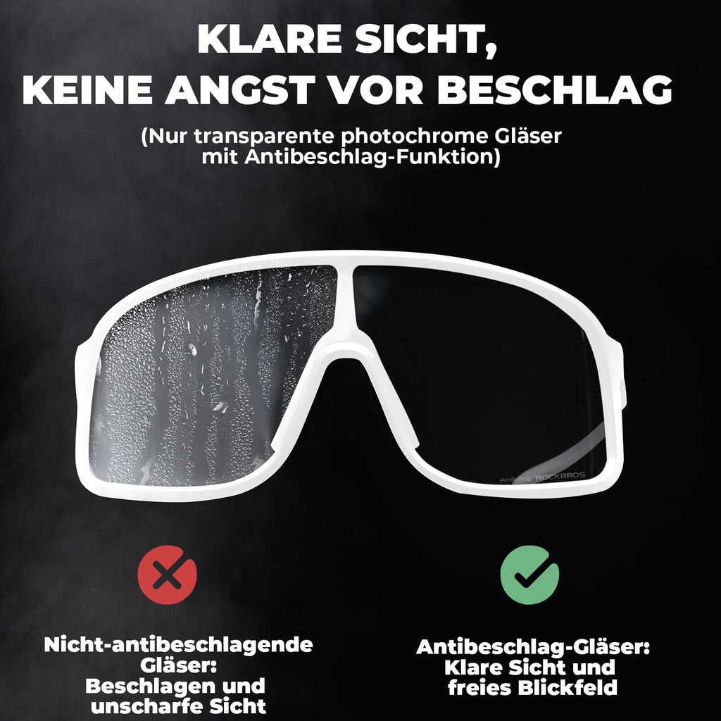 Anti-Beschlag Sonnenbrille Selbsttönend – SHOWDOW Serie - RIDERS GONNA RIDE®