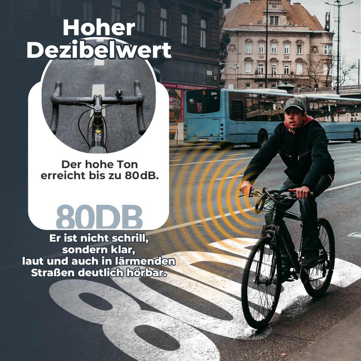 Fahrradklingel 360-Grad-Drehung für 22-34mm Lenker - RIDERS GONNA RIDE®