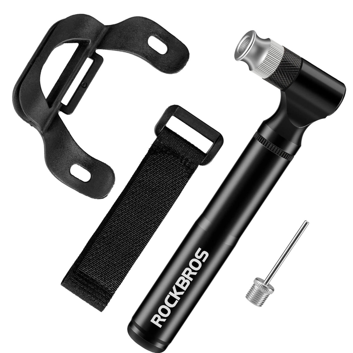 Fahrradpumpe 130PSI Tragbar mit Halterung Presta & Schrader Ventile - RIDERS GONNA RIDE®