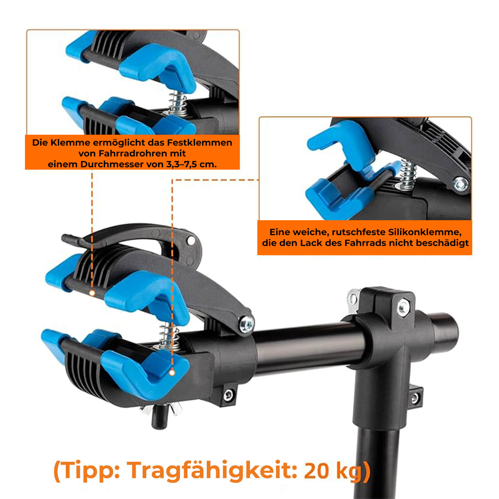ROCKBROS Fahrrad Montageständer Fahrradhalter für 24–29 Zoll