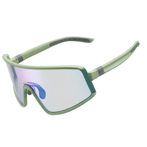 selbsttönende sport sonnenbrille ROCKBROS Selbsttönende Sonnenbrille Ultraleicht UV400 Schutz Grün