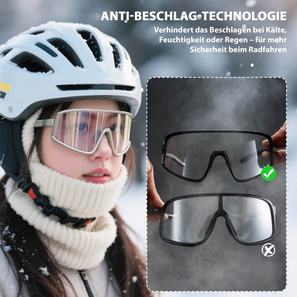 Anti-Beschlag Sonnenbrille Selbsttönend UV400 Schutz - RIDERS GONNA RIDE®