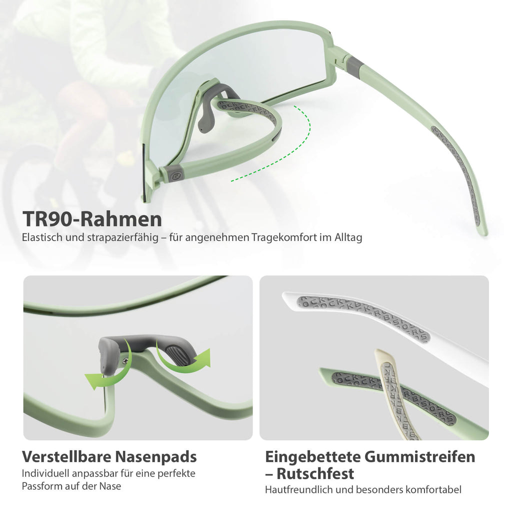 Anti-Beschlag Sonnenbrille Selbsttönend UV400 Schutz - RIDERS GONNA RIDE®