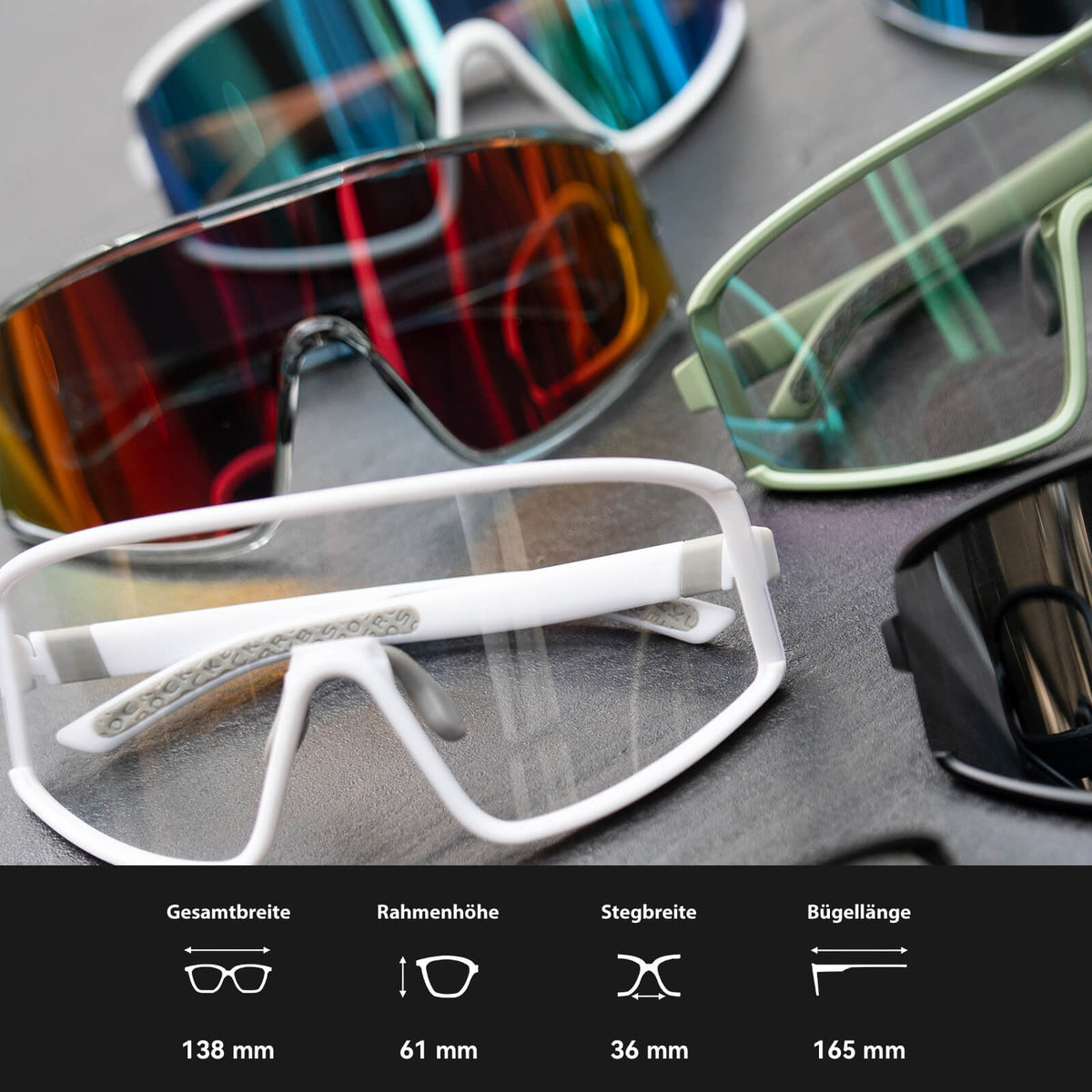 Anti-Beschlag Sonnenbrille Selbsttönend UV400 Schutz - RIDERS GONNA RIDE®
