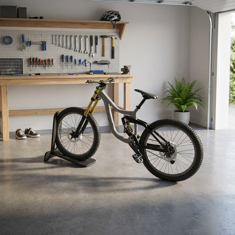 BIKE STAND CDF MOBILE MTB in der Garage – Wohnbeispiel, Umgebung: Visualisierung