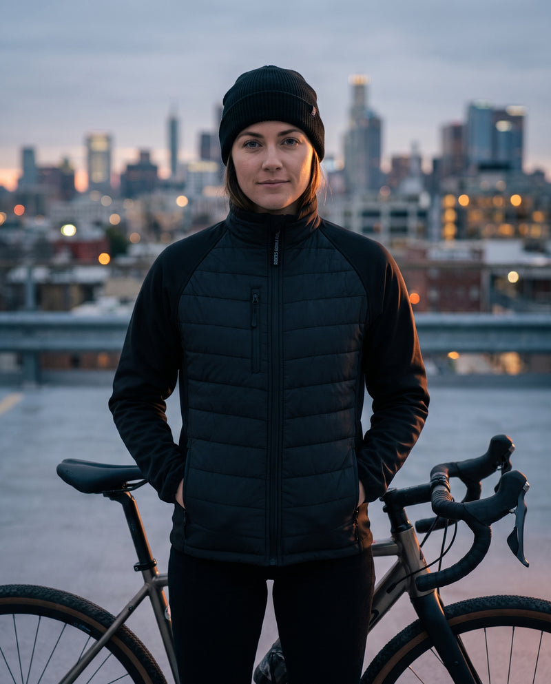 RGR Padded Jacket auf dem Dach