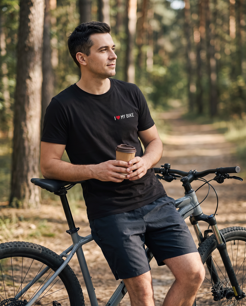 RGR T-Shirt I LOVE MY BIKE am Trail