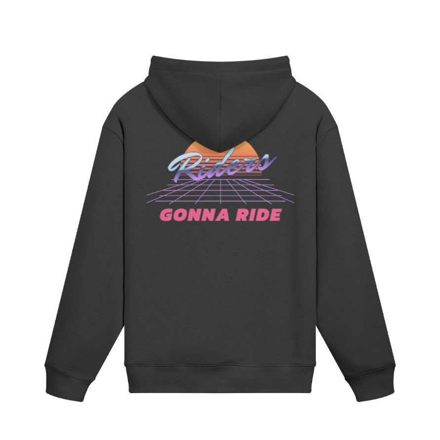 Hoodie 80s Rückseite Black
