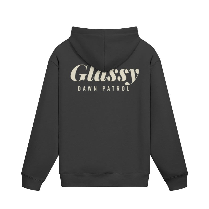 Hoodie GLASSY Rückseite Black