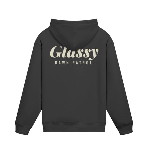 Hoodie GLASSY Rückseite Black