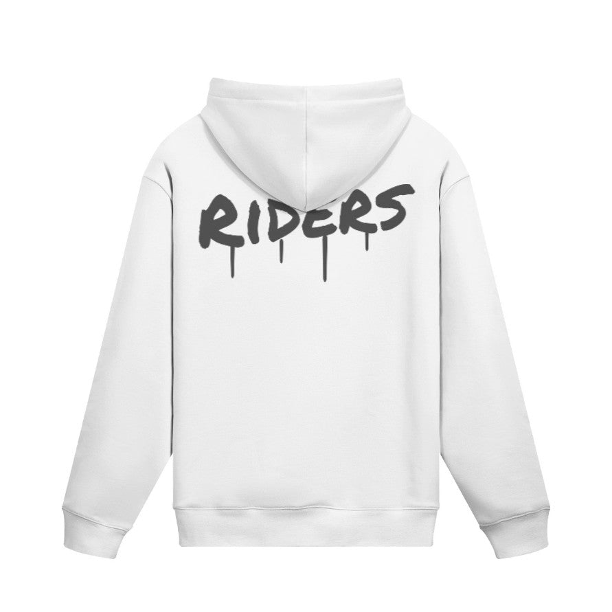 Hoodie RIDERS MARKER Rückseite White