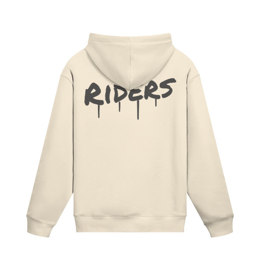 Hoodie RIDERS MARKER Rückseite Rice Apricot
