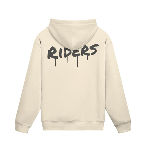 Hoodie RIDERS MARKER Rückseite Rice Apricot