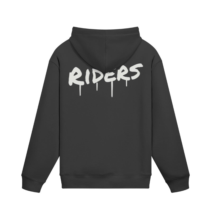 Hoodie RIDERS MARKER Rückseite Black
