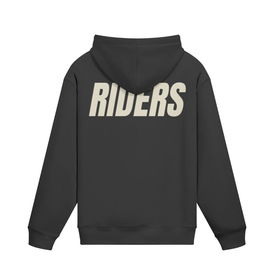 Hoodie RIDERS Rückseite Black