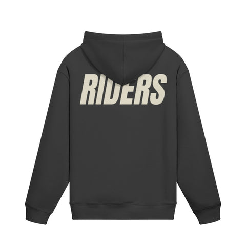 Hoodie RIDERS Rückseite Black