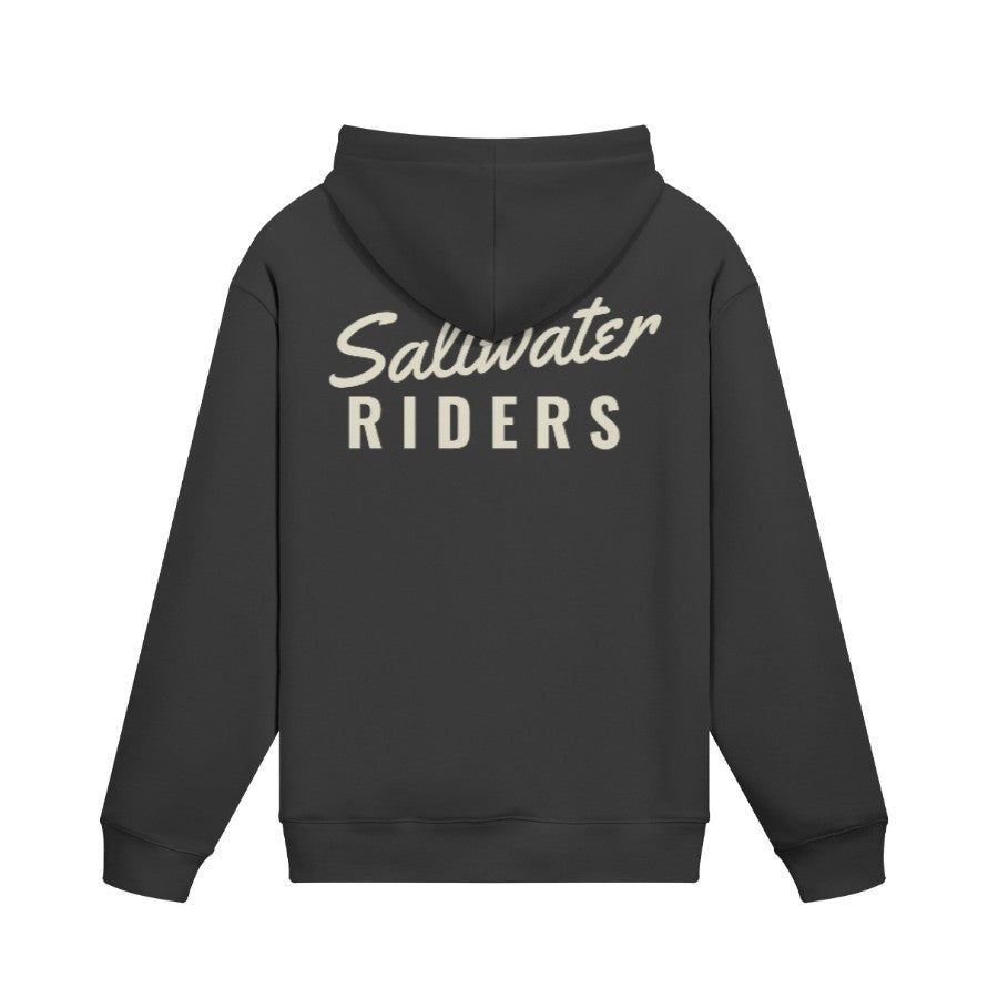 Hoodie SALTWATER RIDERS Rückseite Black