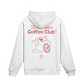 Hoodie SLOW MILES COFFEE CLUB Rückseite White