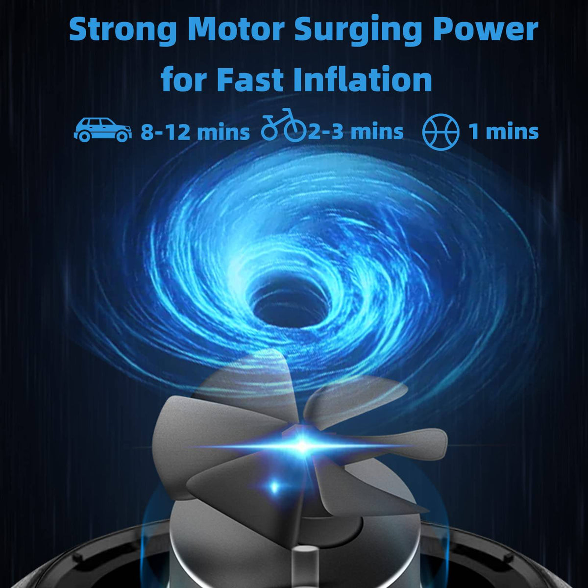 A10 Fahrradpumpe Elektrisch Luftpumpe 150PSI - RIDERS GONNA RIDE®