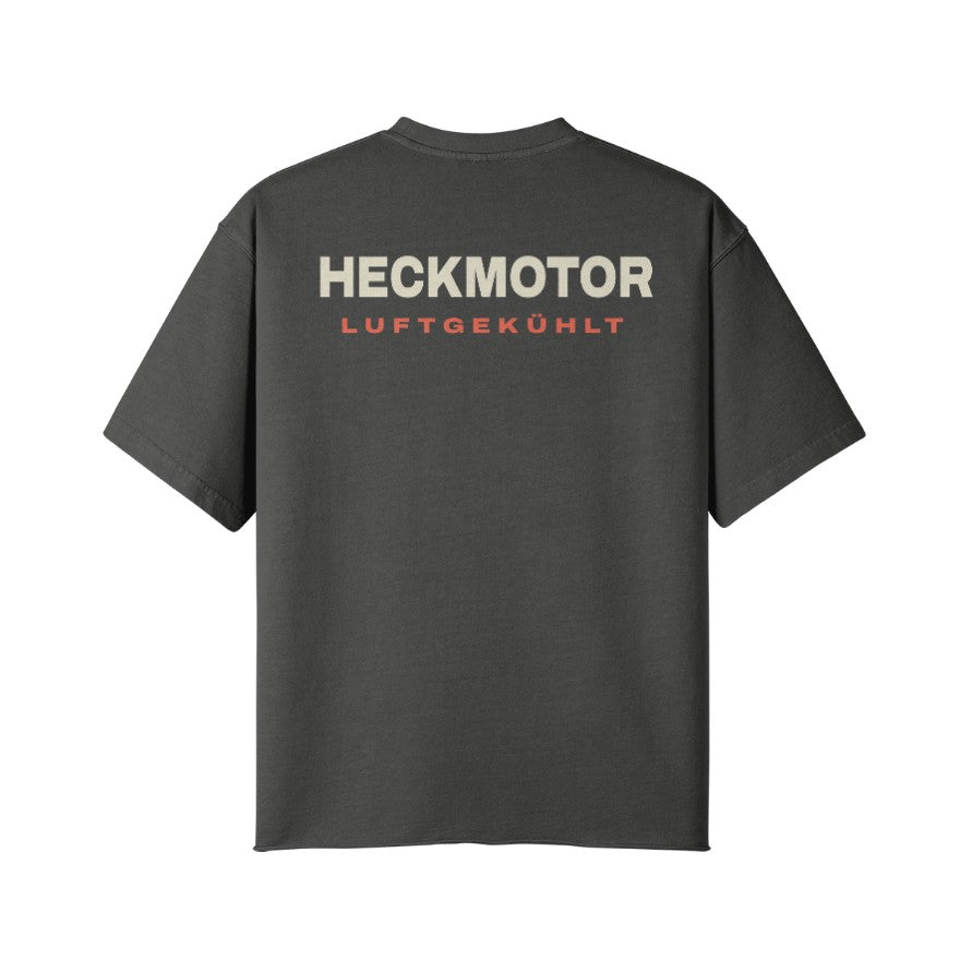 T-Shirt HECKMOTOR Rückseite Dark Gray