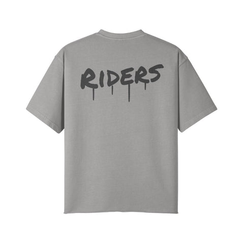 T-Shirt RIDERS MARKER Rückseite Light Gray