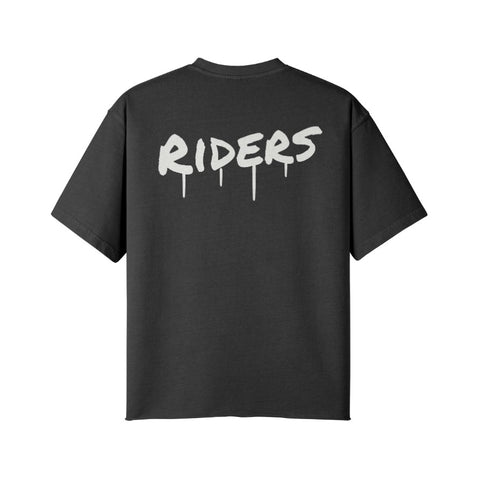 T-Shirt RIDERS MARKER Rückseite Faded Black