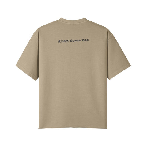 T-Shirt RIDERS ONLY Rückseite Khaki
