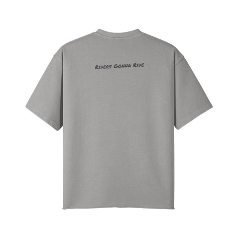 T-Shirt RIDERS ONLY Rückseite Light Gray