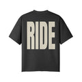 T-Shirt RIDE Rückseite Faded Black