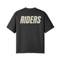T-Shirt RIDERS Rückseite Faded Black