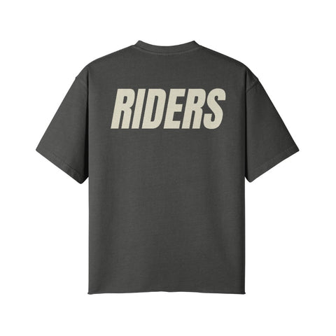 T-Shirt RIDERS Rückseite Dark Gray