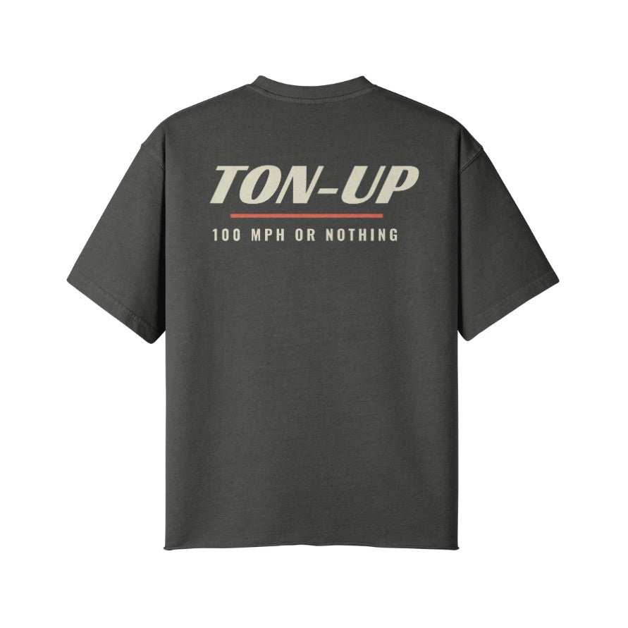 T-Shirt TON-UP Rückseite Dark Gray