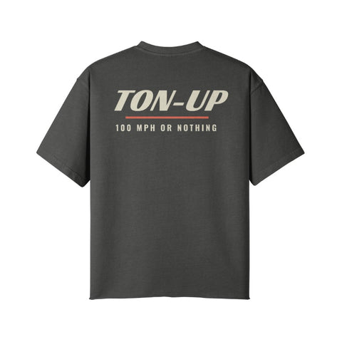 T-Shirt TON-UP Rückseite Dark Gray
