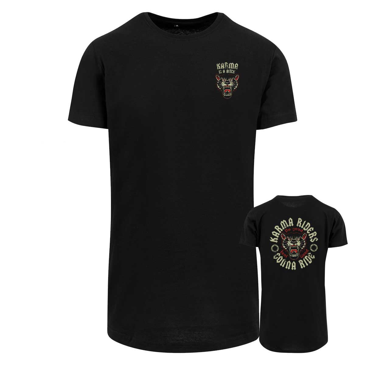 Longline T-Shirt KARMA - RIDERS GONNA RIDE®