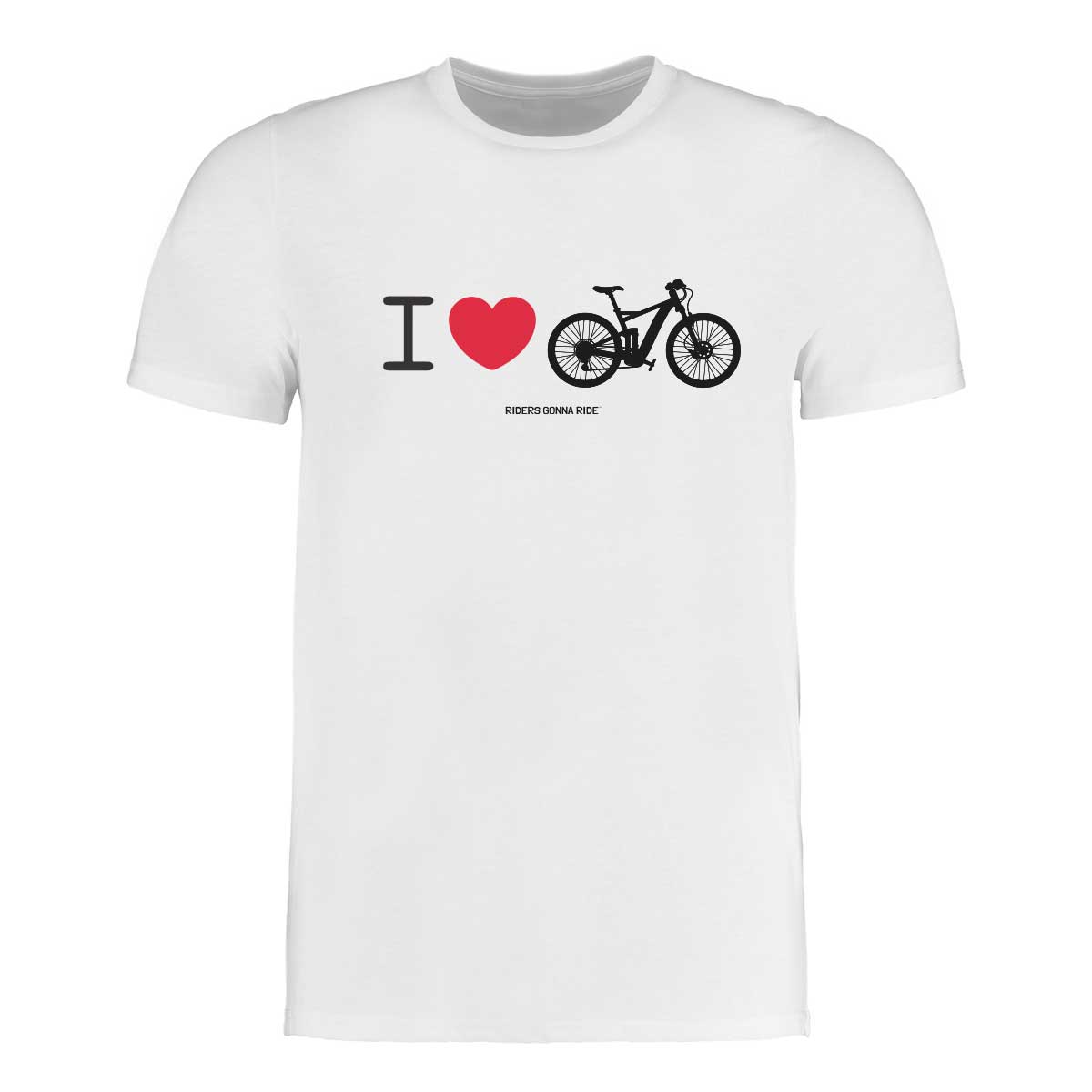 RIDERS GONNA RIDE® T-Shirt I LOVE MTB - RIDERS GONNA RIDE®