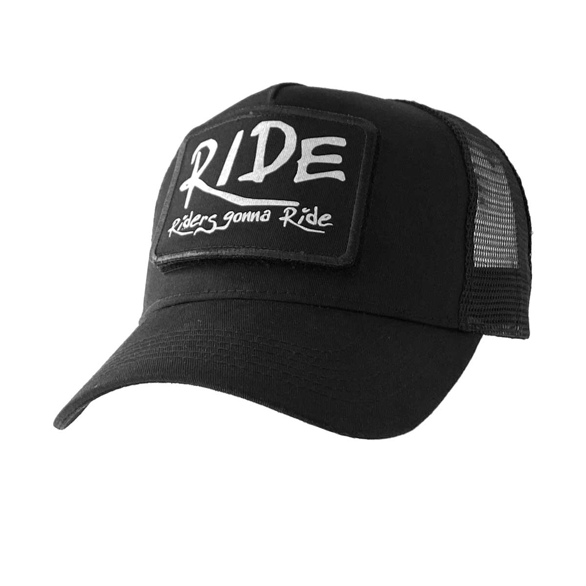 RIDERS GONNA RIDE® Snapback Trucker Mesh Cap RIDE